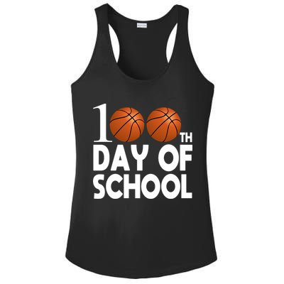 100th Days Of School Ladies PosiCharge Competitor Racerback Tank