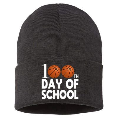 100th Days Of School Sustainable Knit Beanie