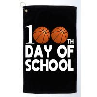 100th Days Of School Golf Towel