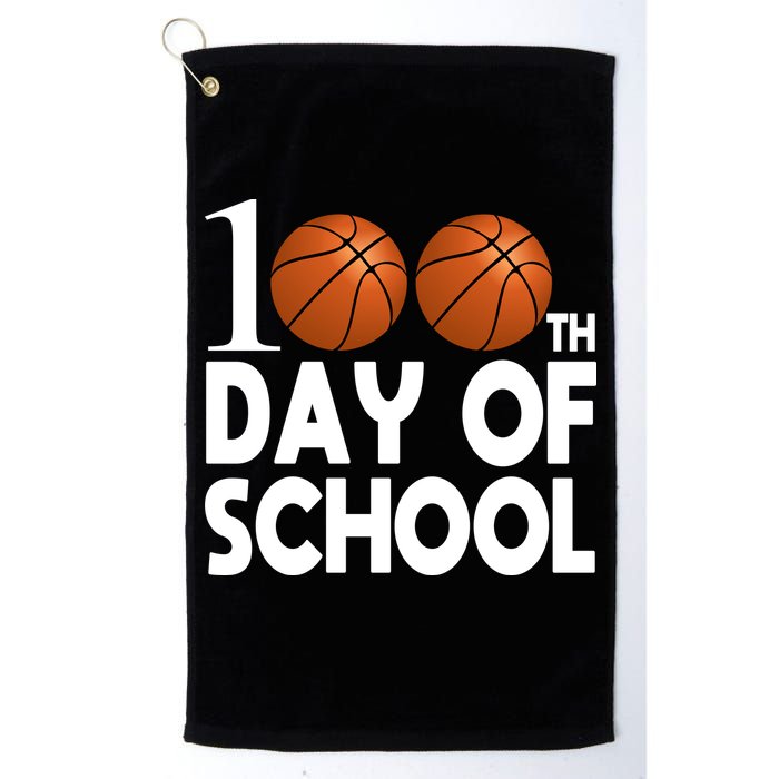100th Days Of School Golf Towel