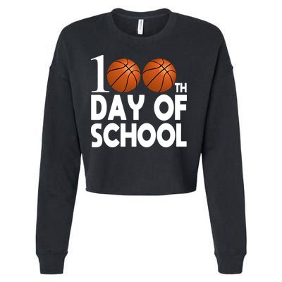 100th Days Of School Cropped Pullover Crew