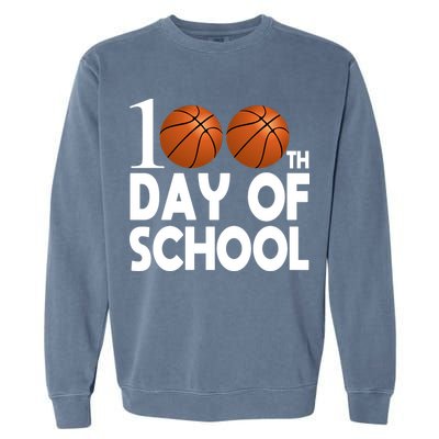 100th Days Of School Garment-Dyed Sweatshirt
