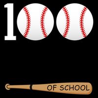 100 Days Of School Baseball Bat And Ball Mug
