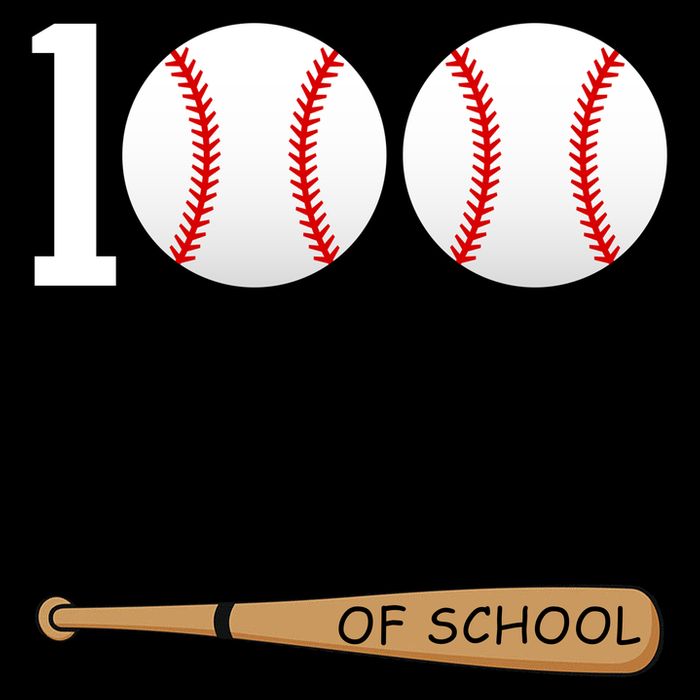100 Days Of School Baseball Bat And Ball Mug