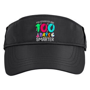 100th Day Of School My Students Are 100 Days Smarter Teacher Adult Drive Performance Visor