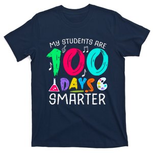 100th Day Of School My Students Are 100 Days Smarter Teacher T-Shirt