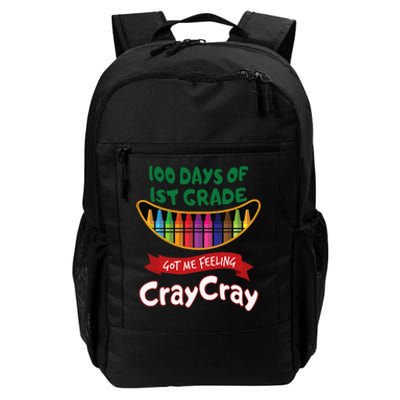 100 Days Of 1st Grade Got Me Feeling Cray Cray Daily Commute Backpack