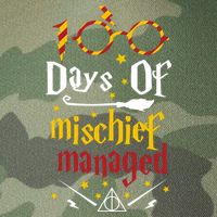 100 Days Of Mischief Managed 100th Day Of School Legacy Tie Dye Trucker Hat