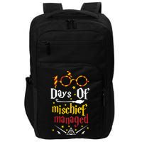 100 Days Of Mischief Managed 100th Day Of School Impact Tech Backpack