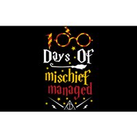 100 Days Of Mischief Managed 100th Day Of School Bumper Sticker