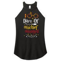 100 Days Of Mischief Managed 100th Day Of School Women's Perfect Tri Rocker Tank