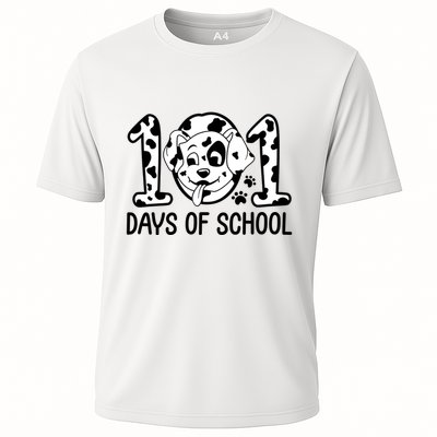 101 Days Of School Dalmatian Dog Funny School Performance Shirt