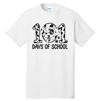 101 Days Of School Dalmatian Dog Funny School Tall T-Shirt