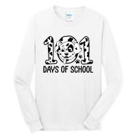 101 Days Of School Dalmatian Dog Funny School Tall Long Sleeve T-Shirt