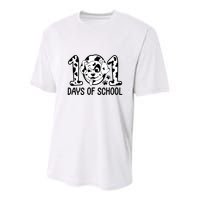 101 Days Of School Dalmatian Dog Funny School Youth Performance Sprint T-Shirt