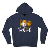 100 Days Of School Baseball Teacher Kids 100th Day Of School Hoodie