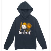 100 Days Of School Baseball Teacher Kids 100th Day Of School Urban Pullover Hoodie