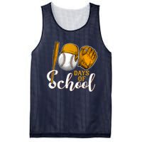 100 Days Of School Baseball Teacher Kids 100th Day Of School Mesh Reversible Basketball Jersey Tank