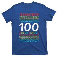 100th Day Of School Teacher 100 Days Math Numbers T-Shirt