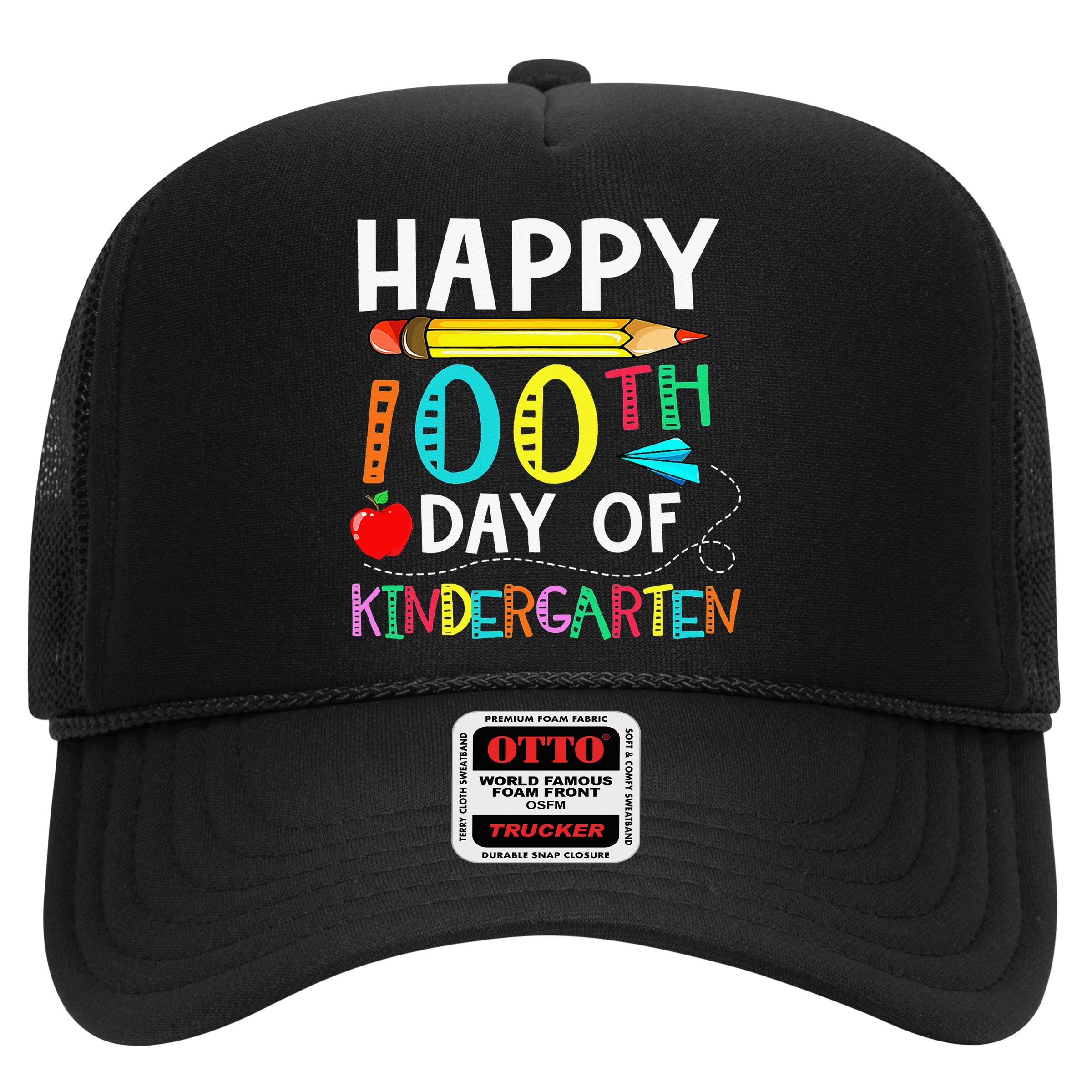 100 Days Of Kindergarten Happy 100th Day Of School Hat