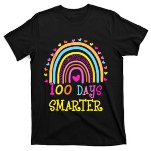 100th Day Of School Teacher Smarter Rainbow T-Shirt