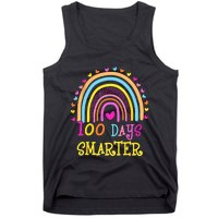 100th Day Of School Teacher Smarter Rainbow Tank Top