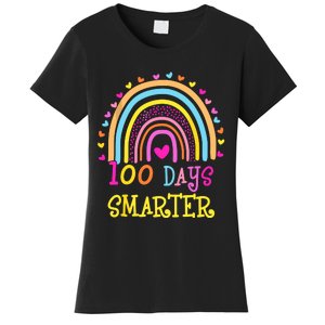 100th Day Of School Teacher Smarter Rainbow Women's T-Shirt