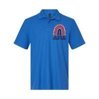 102 Day Of 2Nd Grade Rainbow 102 Day Of Second Grade Meaningful Gift Softstyle Adult Sport Polo