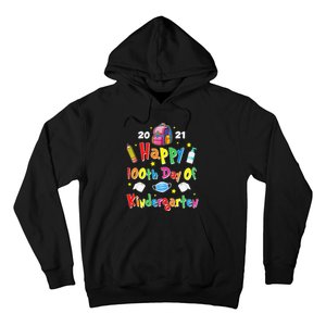 100 Days Of Kindergarten School Gift Students Teachers Hoodie