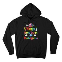 100 Days Of Kindergarten School Gift Students Teachers Hoodie