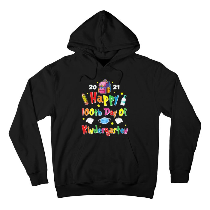 100 Days Of Kindergarten School Gift Students Teachers Hoodie