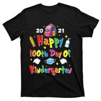 100 Days Of Kindergarten School Gift Students Teachers T-Shirt