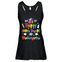 100 Days Of Kindergarten School Gift Students Teachers Ladies Essential Flowy Tank