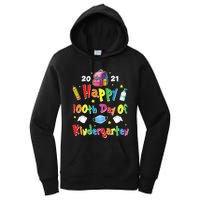 100 Days Of Kindergarten School Gift Students Teachers Women's Pullover Hoodie