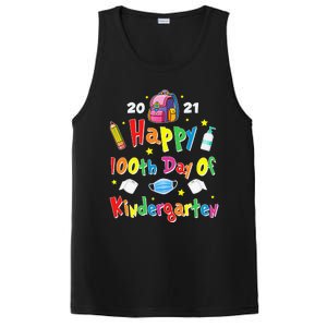 100 Days Of Kindergarten School Gift Students Teachers PosiCharge Competitor Tank