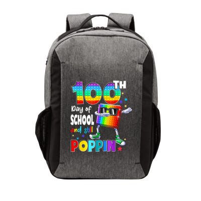 100th Day Pop It And Still Poppin 100 Days Of School Vector Backpack