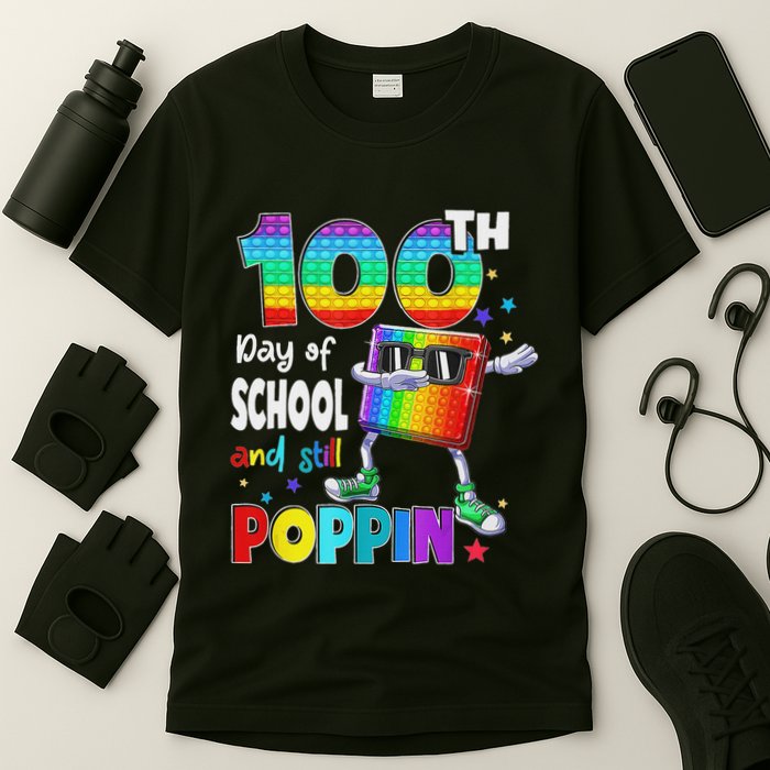 100th Day Pop It And Still Poppin 100 Days Of School T-Shirt