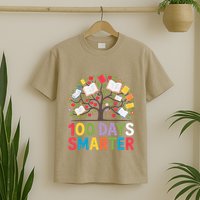 100 Days Smarter – Creative And Inspiring Tree Of Knowledge T-Shirt