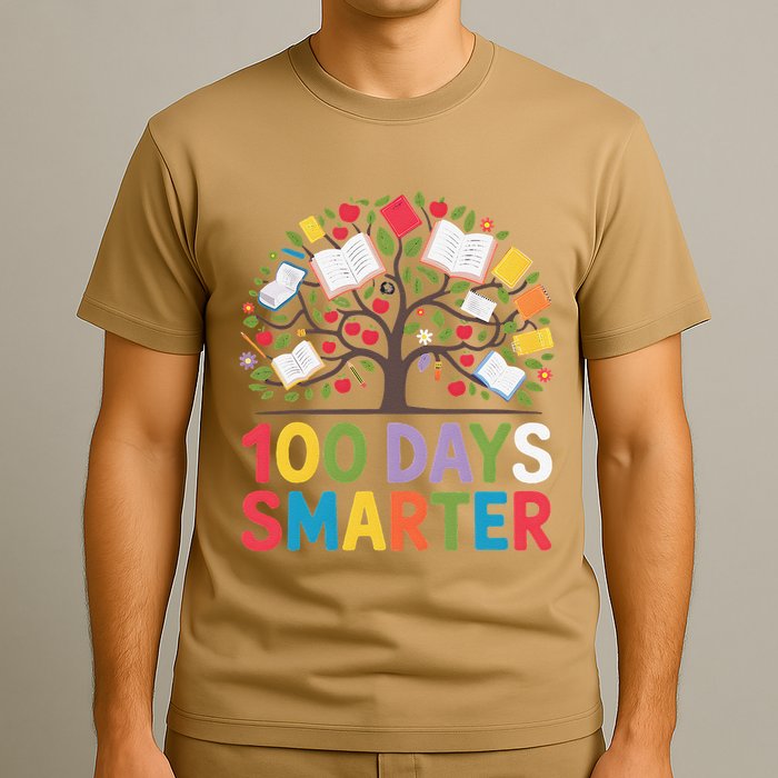 100 Days Smarter – Creative And Inspiring Tree Of Knowledge T-Shirt