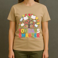 100 Days Smarter – Creative And Inspiring Tree Of Knowledge T-Shirt