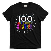 100 Days Smarter Cute 100th Day Of School T-Shirt