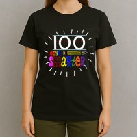 100 Days Smarter Cute 100th Day Of School T-Shirt