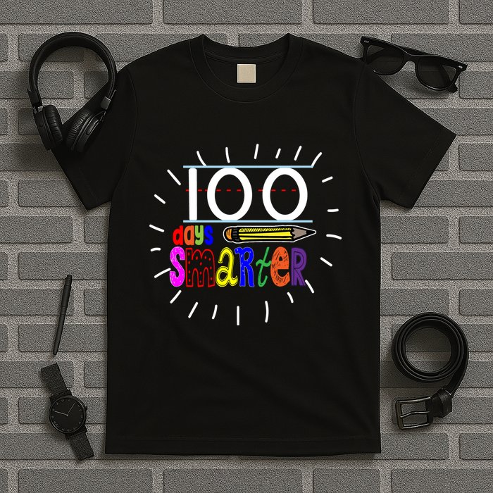 100 Days Smarter Cute 100th Day Of School T-Shirt