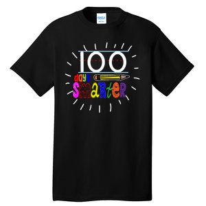 100 Days Smarter Cute 100th Day Of School Tall T-Shirt