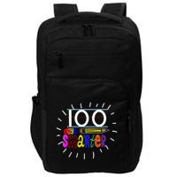 100 Days Smarter Cute 100th Day Of School Impact Tech Backpack