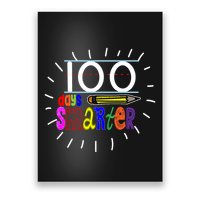 100 Days Smarter Cute 100th Day Of School Poster