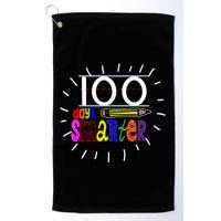 100 Days Smarter Cute 100th Day Of School Golf Towel