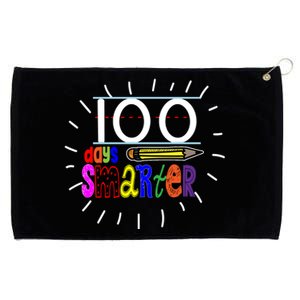 100 Days Smarter Cute 100th Day Of School Grommeted Golf Towel