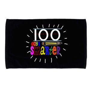 100 Days Smarter Cute 100th Day Of School Microfiber Hand Towel