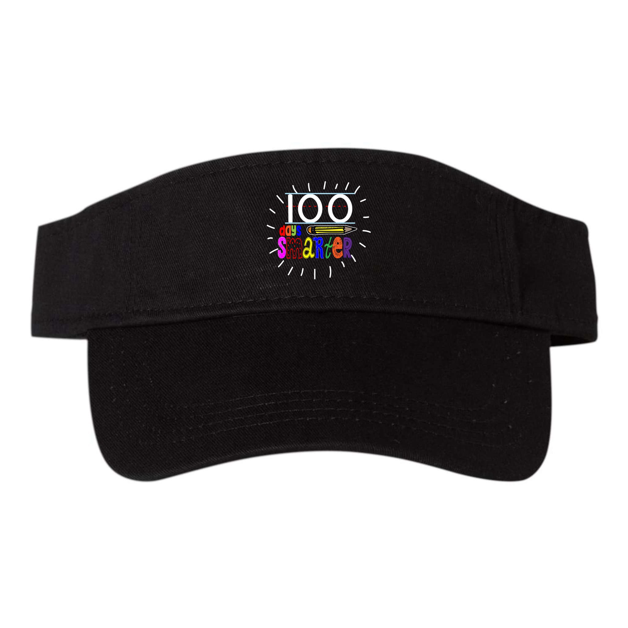 100 Days Smarter Cute 100th Day Of School Visor